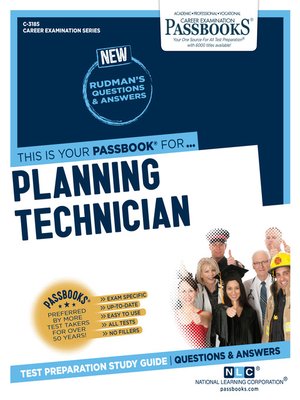 cover image of Planning Technician